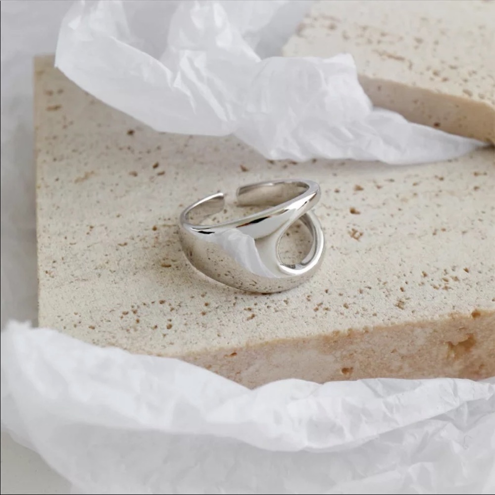 Adjustable ring S925 - Picture 1 of 7